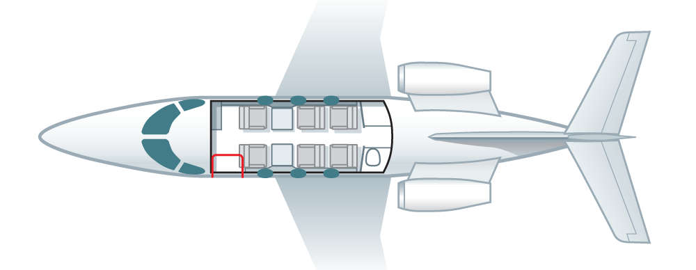 Airborne Private Jet-Beechcraft-Premier-1A