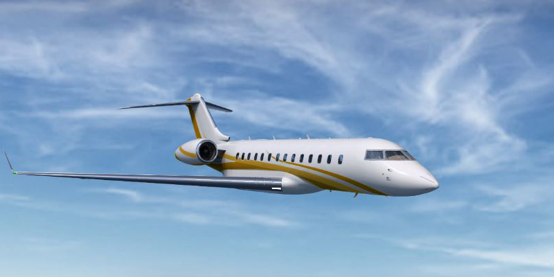 Airborne Private Jet-Bombardier-Global-5000