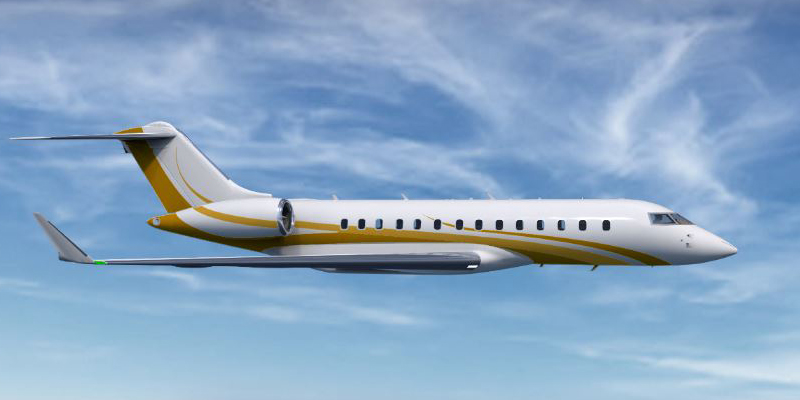 Airborne Private Jet-Bombardier-Global-5000