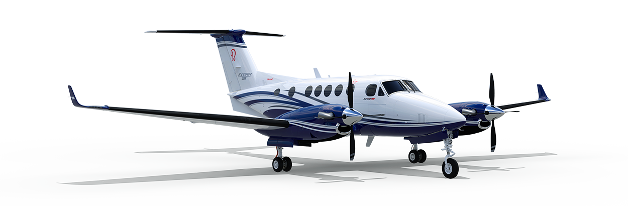 Airborne Private Jet-King-Air-B200