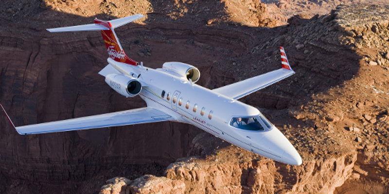 Airborne Private Jet-Learjet45